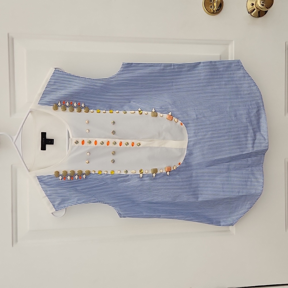 NWOT - JCrew Bib Sleeveless Top